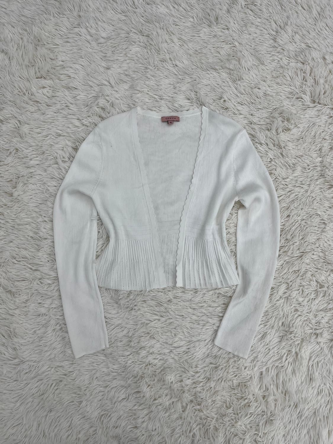 화이트베이직가디건 상품이미지1