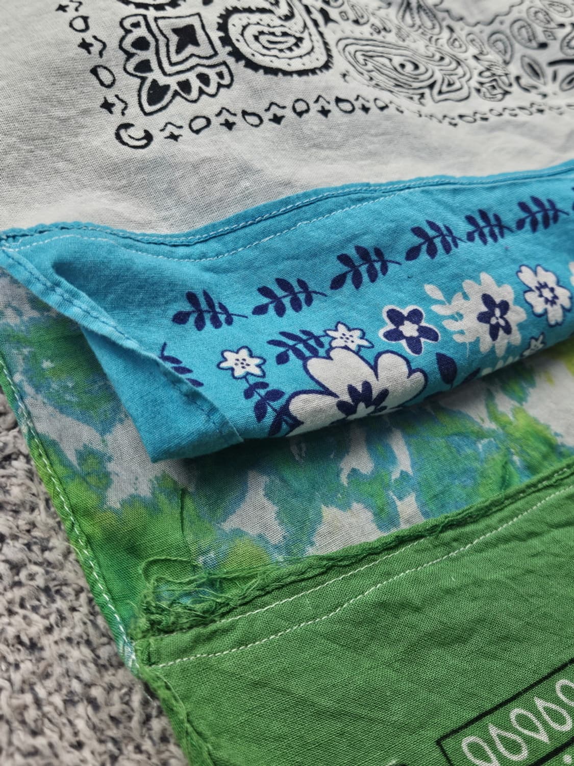 반다나 리워크 커스텀 스카프 머플러 / 10430 상품이미지4