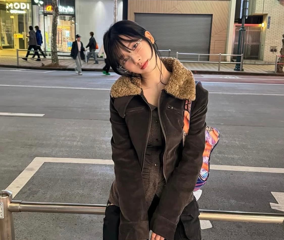 카리나착용) 비데블 골덴퍼자켓 브라운 상품이미지3