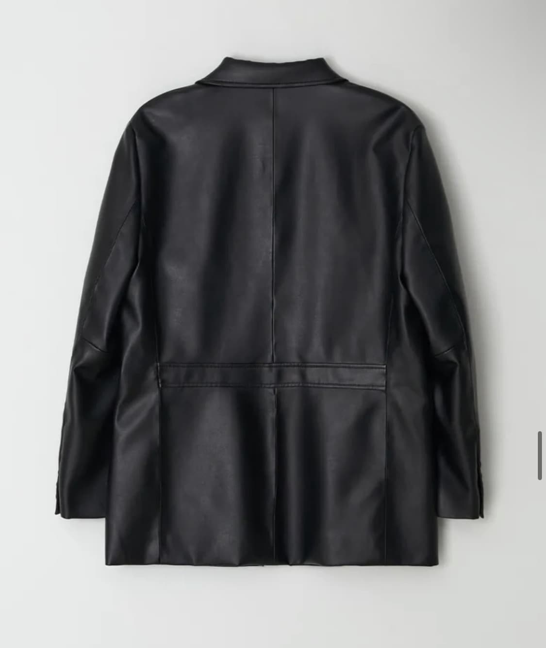 링서울 leather single jacket-black 상품이미지6