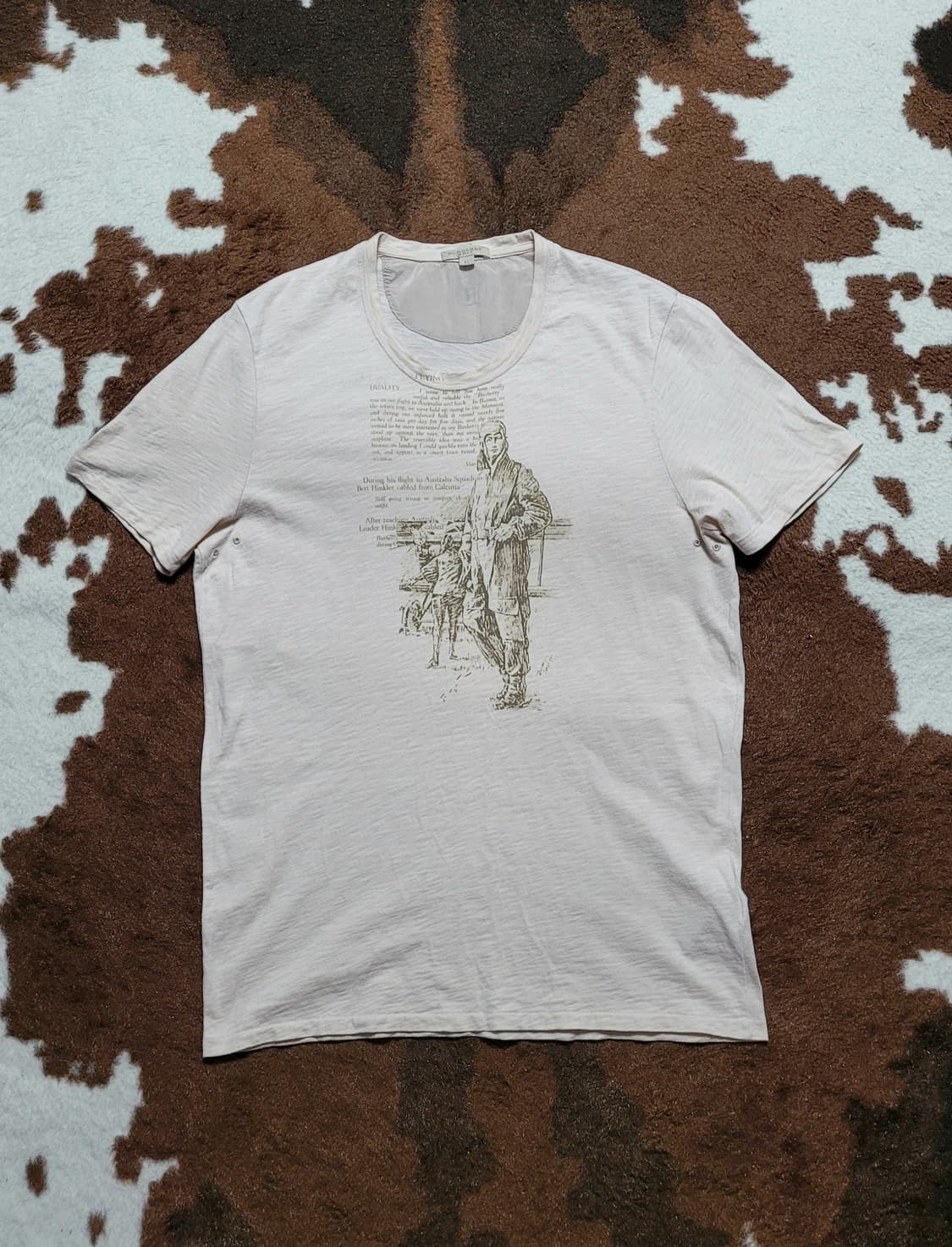 BURBERRY 남성용 반팔티(L) 상품이미지1