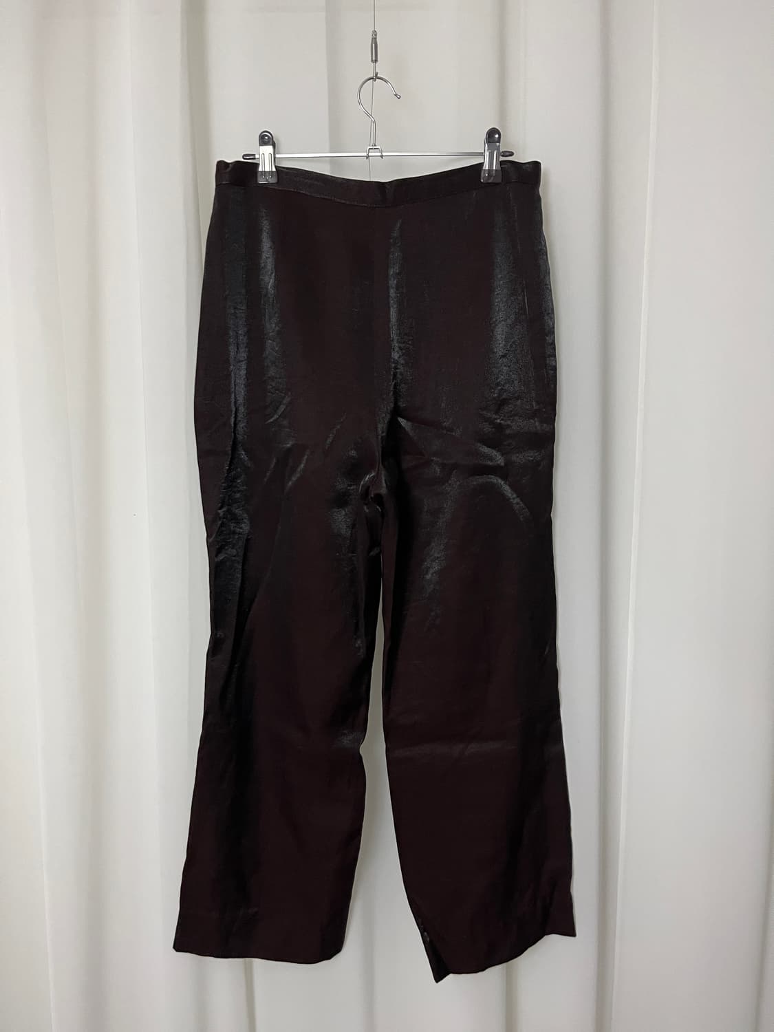 Dark brown pearl pants 상품이미지7