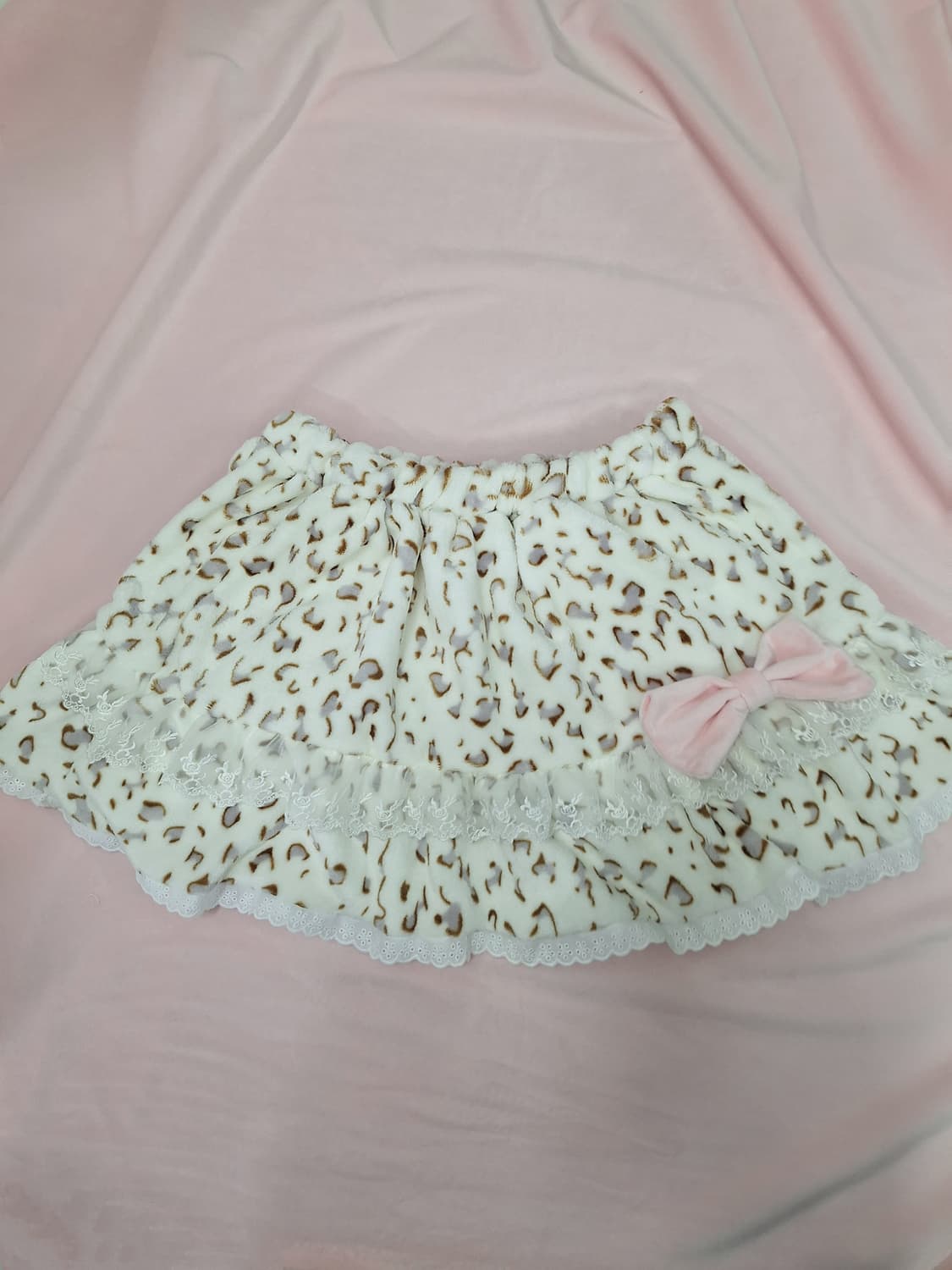 걸스 레오 리본 스커트 갸루 히메갸루 라떼갸루 오네갸루 y2k 상품이미지2