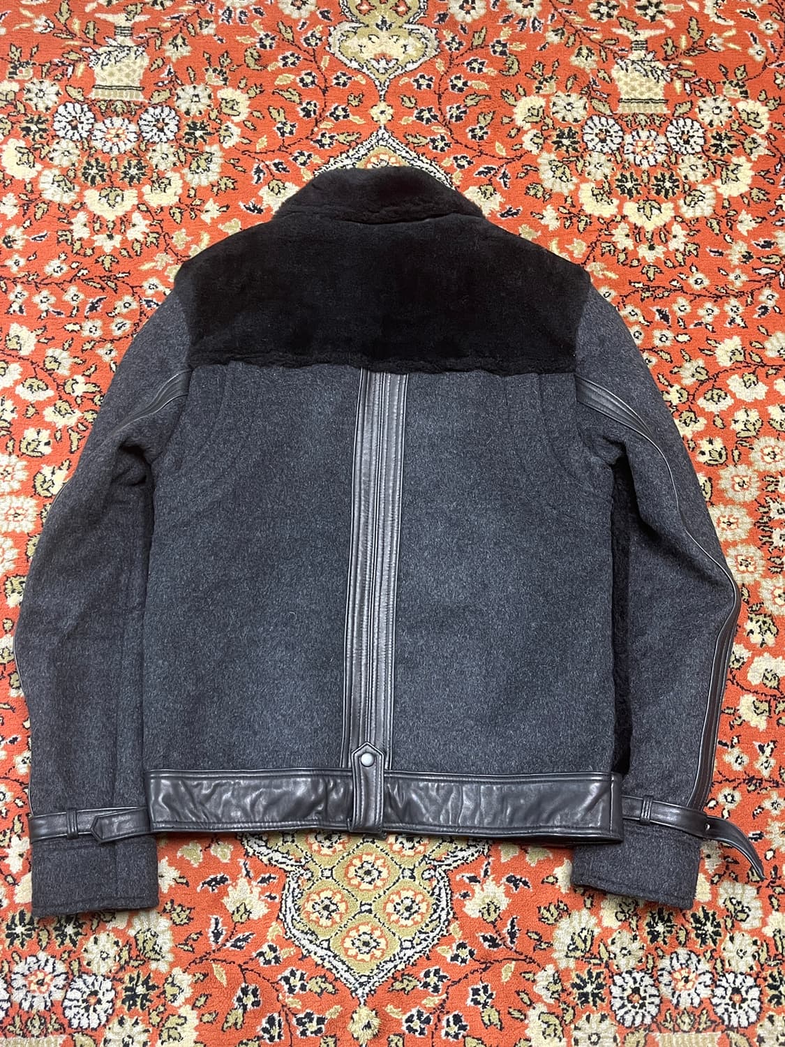 [52] 206옴므 그리즐리 울 자켓 블랙 상품이미지2