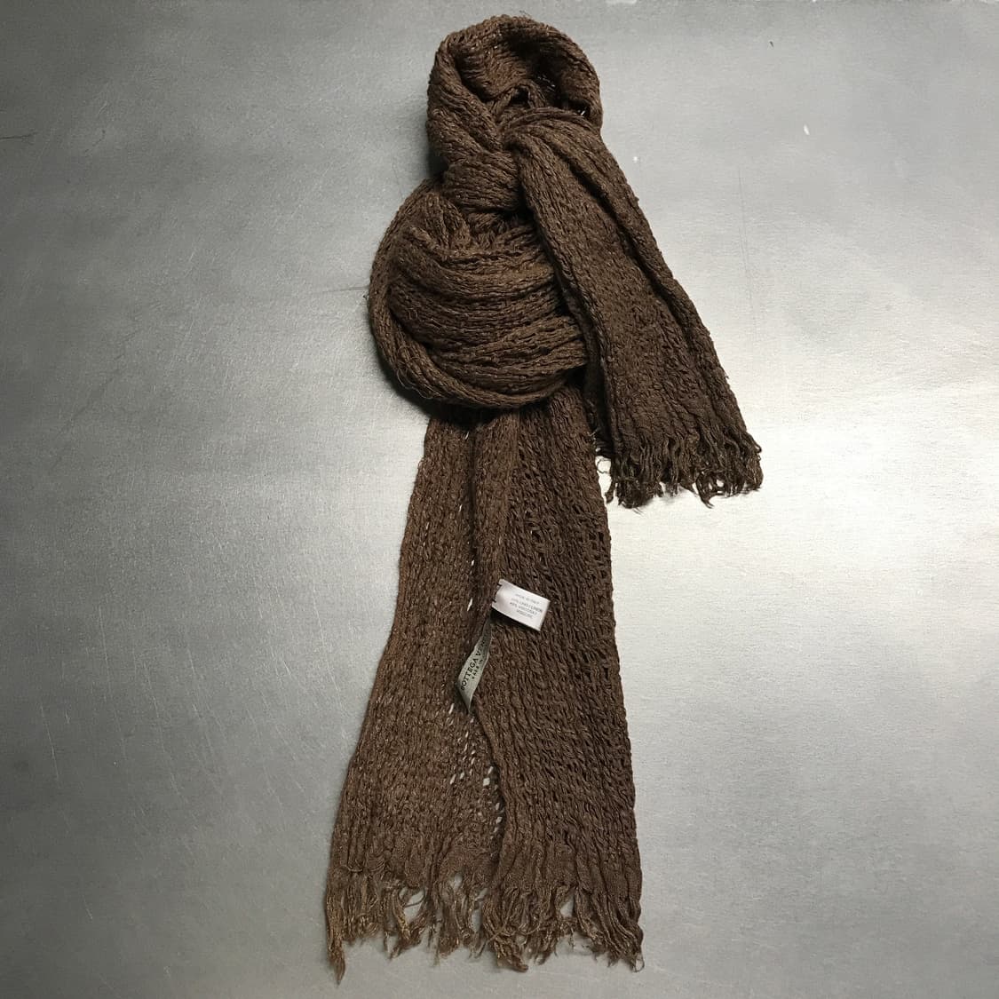 보테가베네타 린넨 혼방 머플러 상품이미지1