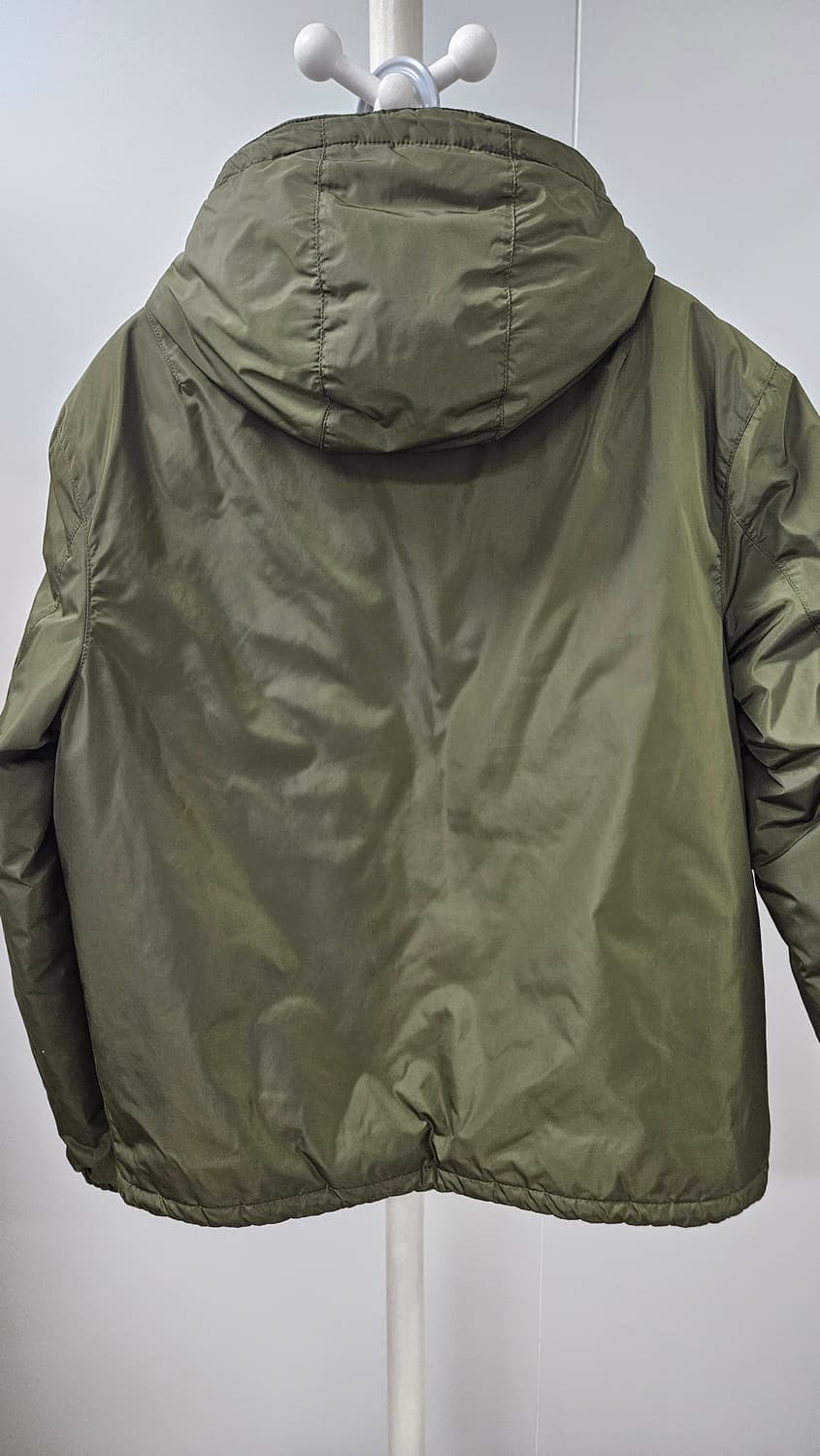 폴로 후드다운 점퍼 카키올리브(M) 상품이미지2