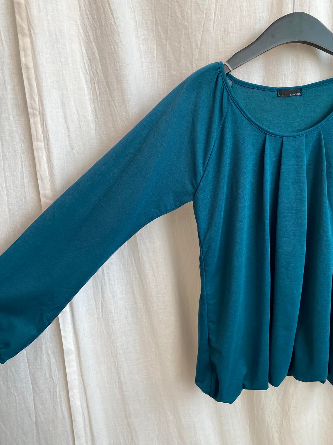 청록 시스루 블라우스(-66) 상품이미지5