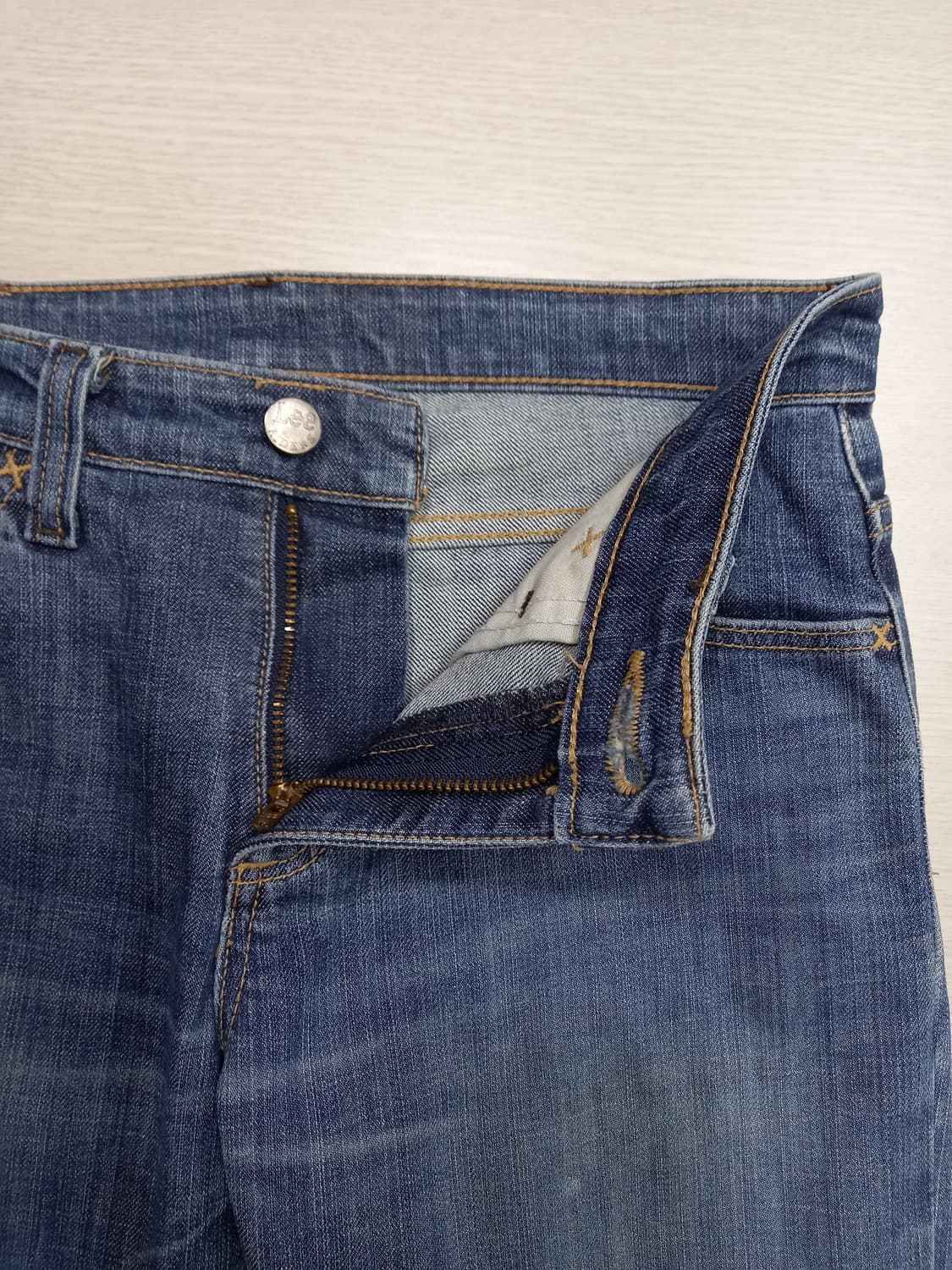 27 Lee Japan 워싱 스판 부츠컷 27-604 상품이미지7