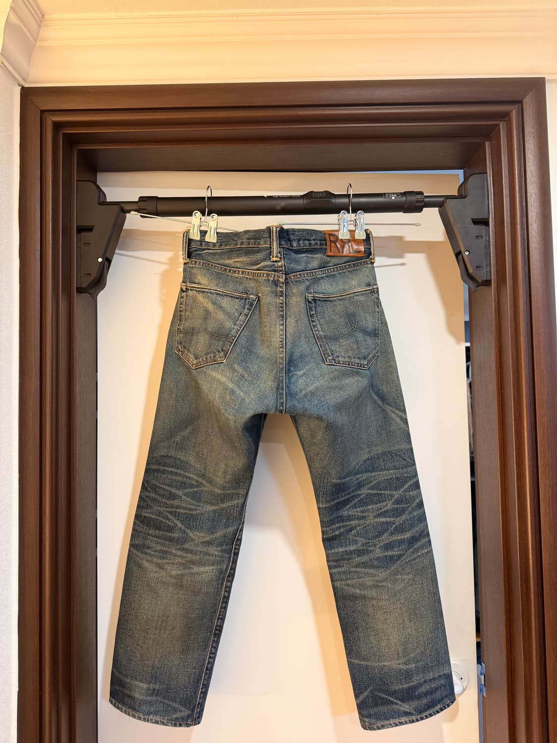 더블알엘 기빈스진 30/30 밑단 워싱 기장수선 2센치 (밑단 살리기x) 상품이미지2