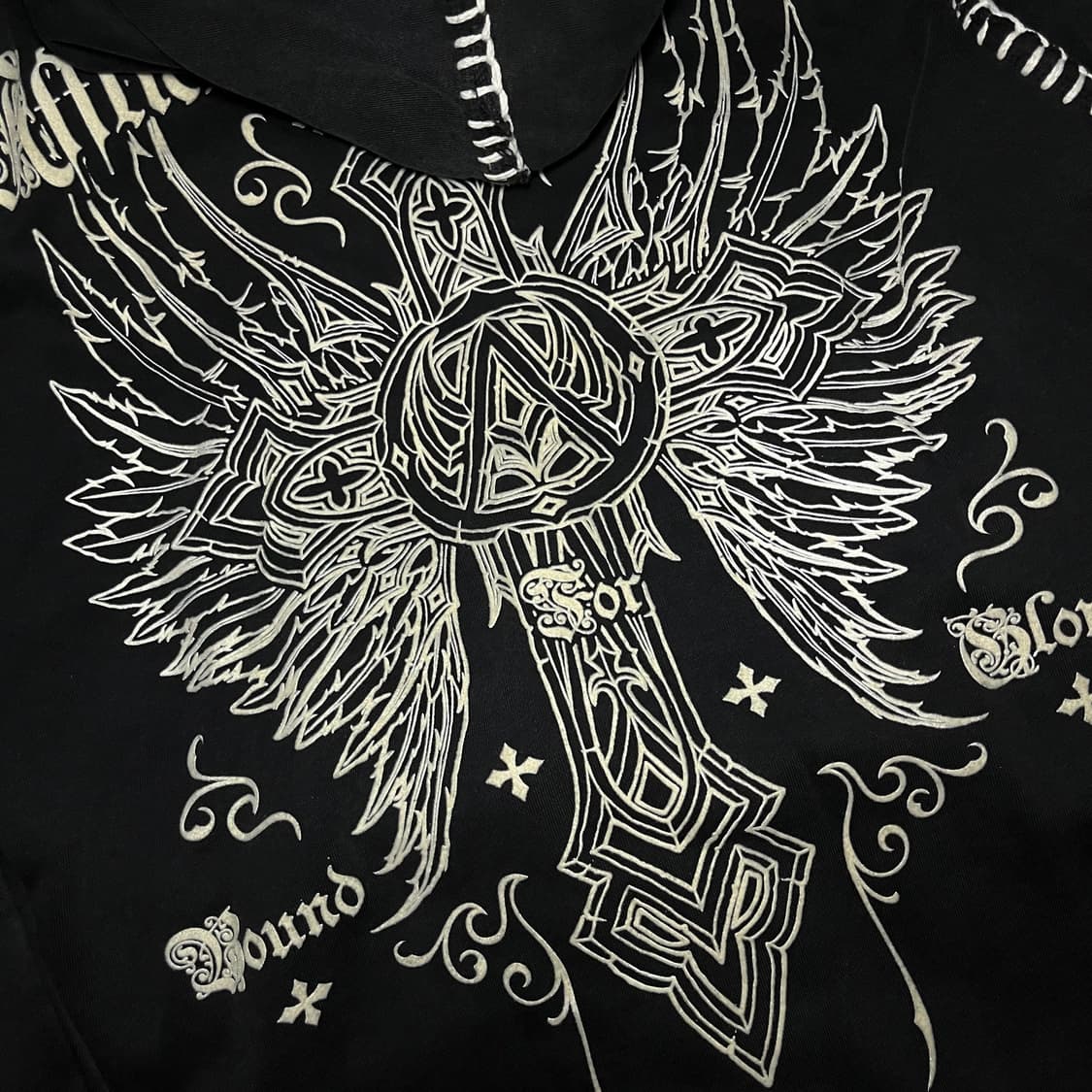 Affliction . 엠브로이드 스티치 후드집업 상품이미지4