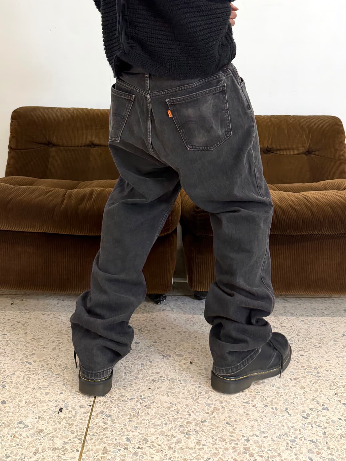 리바이스 오렌지탭 블랙 상품이미지1