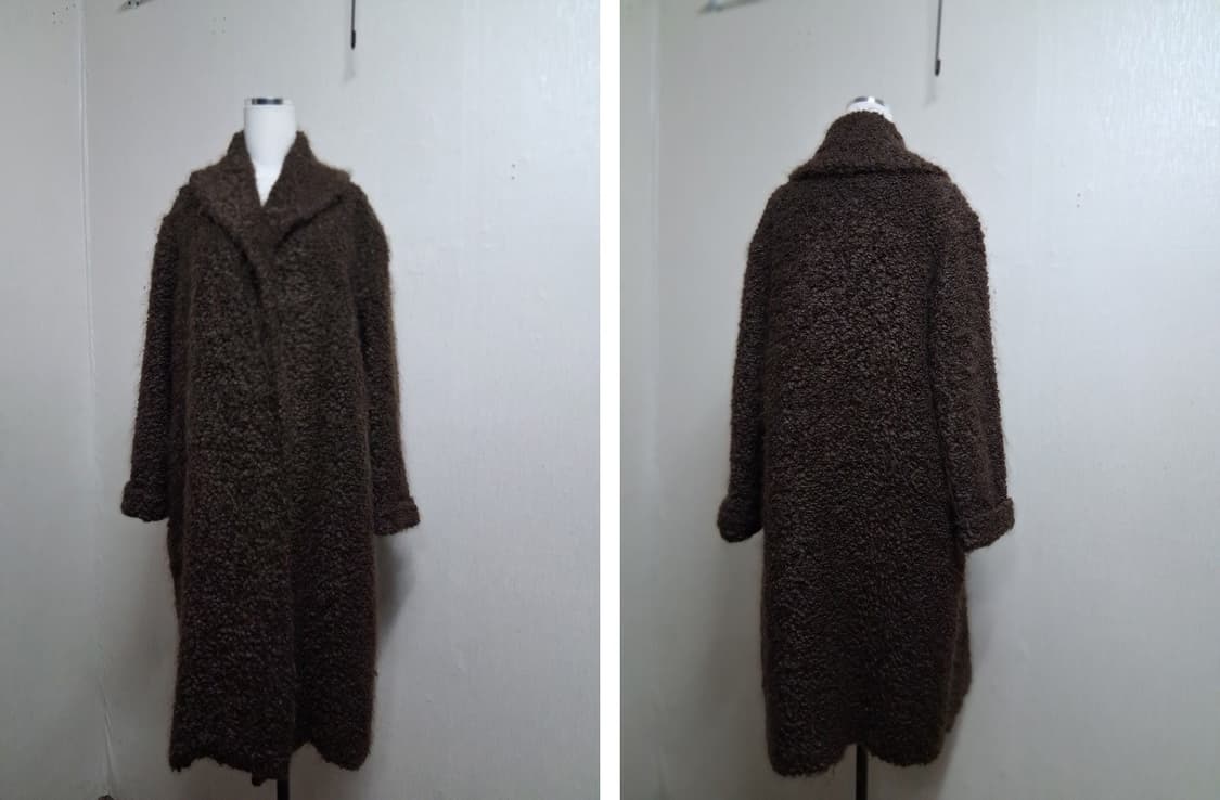 일본수입구제 브라운 아스토라강 롱고트 여성 66까지적당 상품이미지3