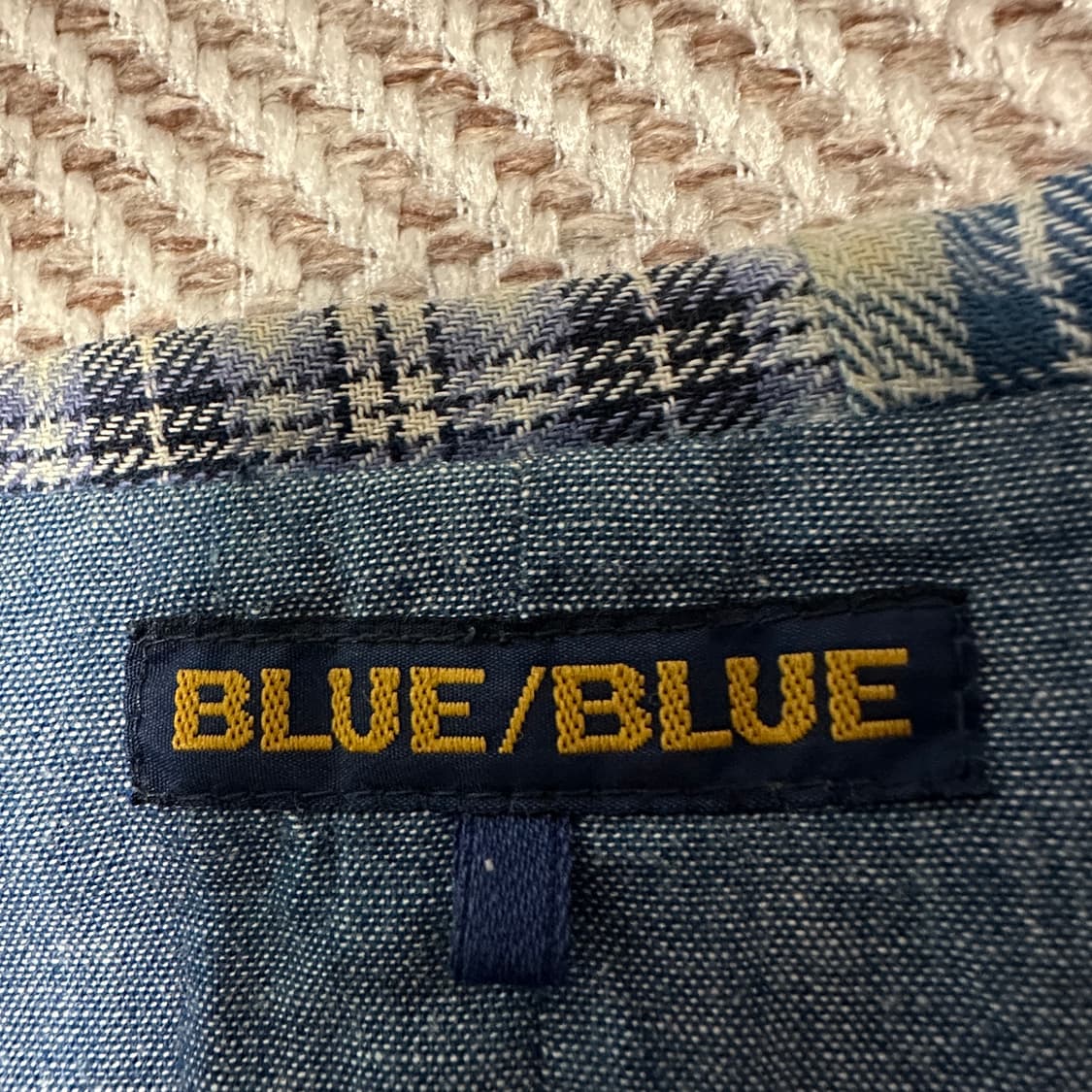 BLUE BLUE japan patchwork vest 상품이미지3