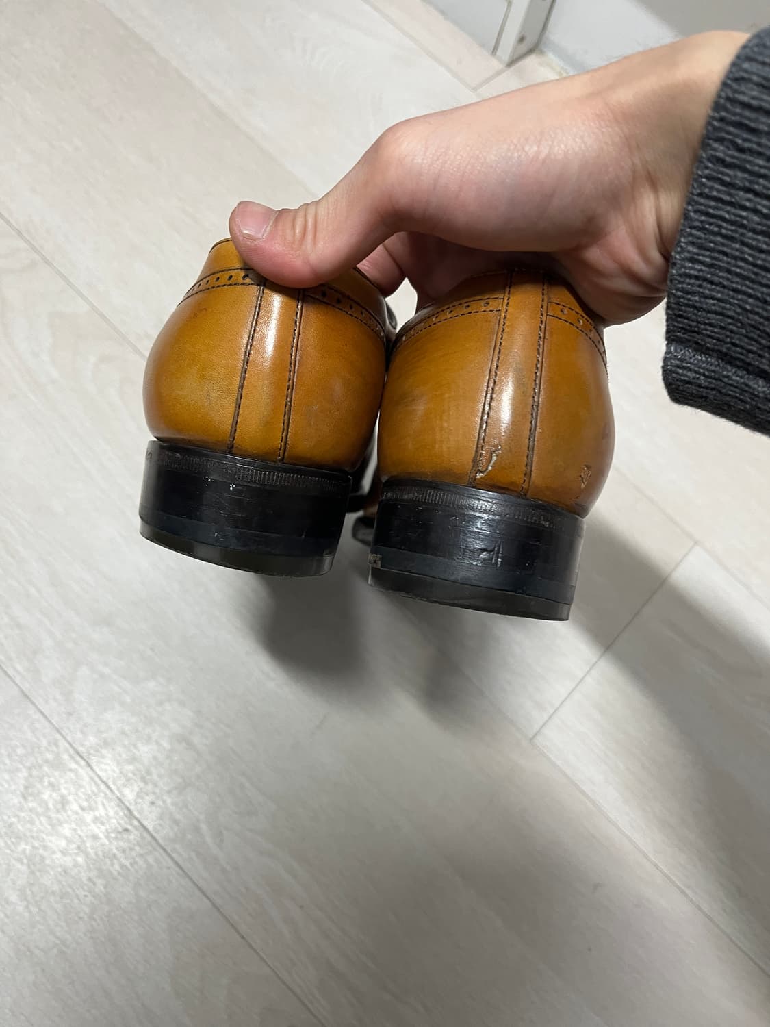 파티나 구두 카를로스 산토스 옥스포드 슈즈 상품이미지5