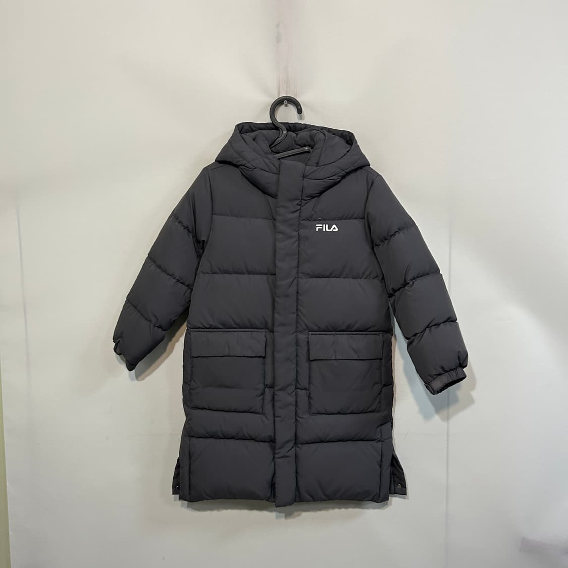 휠라 키즈 다운 롱패딩 130  상품이미지1