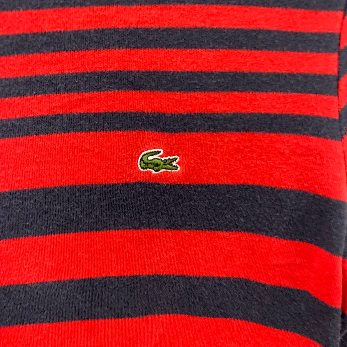 라코스테 단가라 롱슬리브 긴팔티 상품이미지3