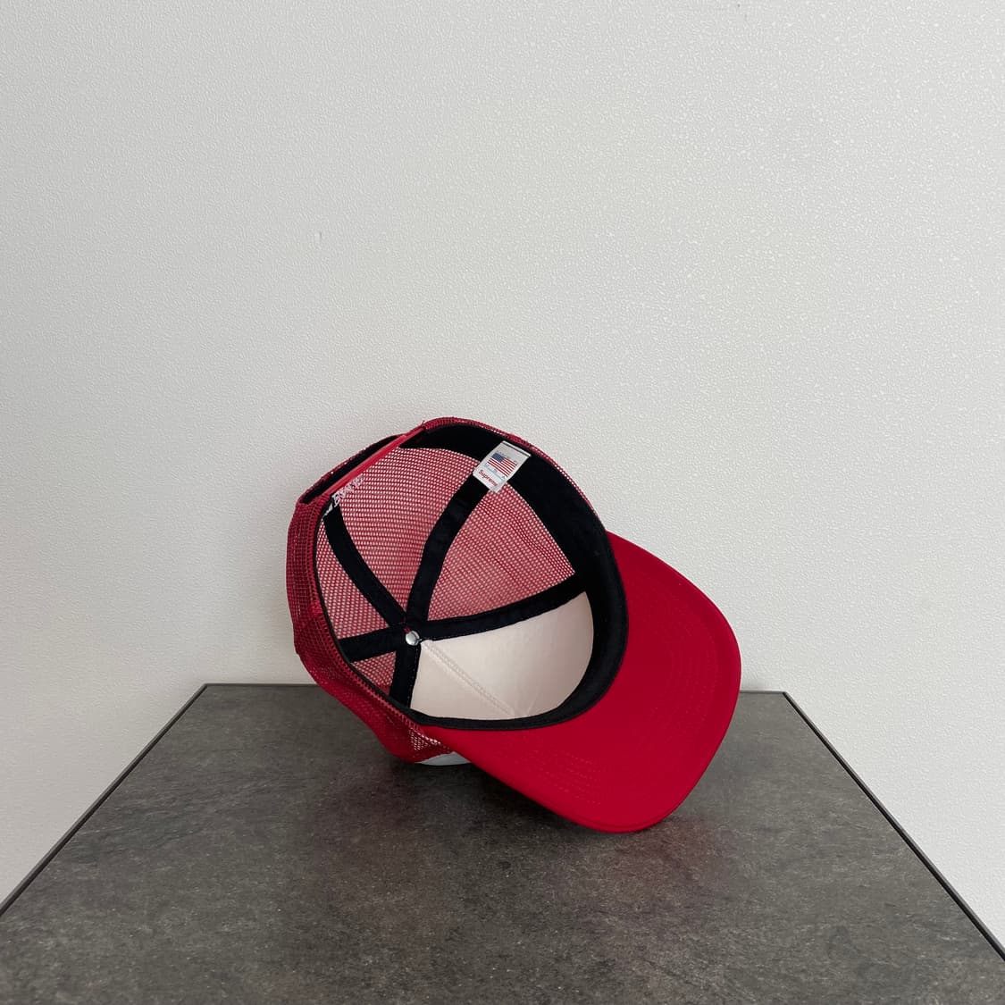 (OS) 슈프림 6패널 볼캡 모자 그라디언트 로고 레드 상품이미지7
