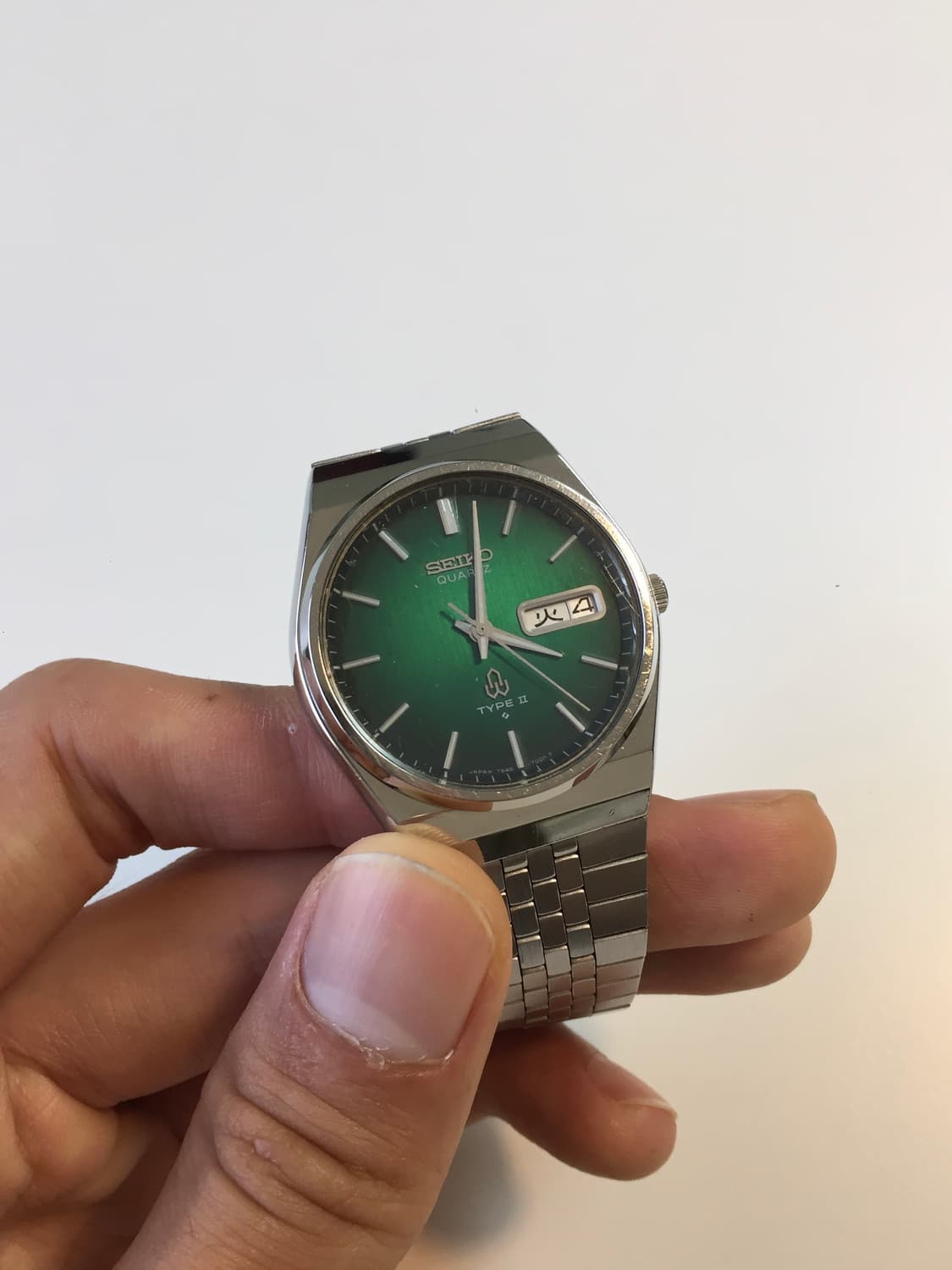 70s seiko type 2 green gradation dial 상품이미지1