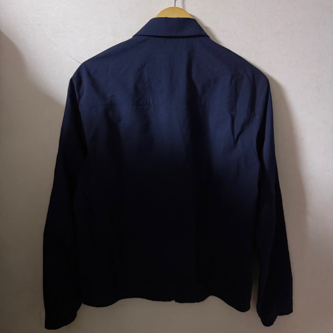 띠어리 남성 시어서커 블루종 점퍼 블루 M(100정도) 상품이미지8