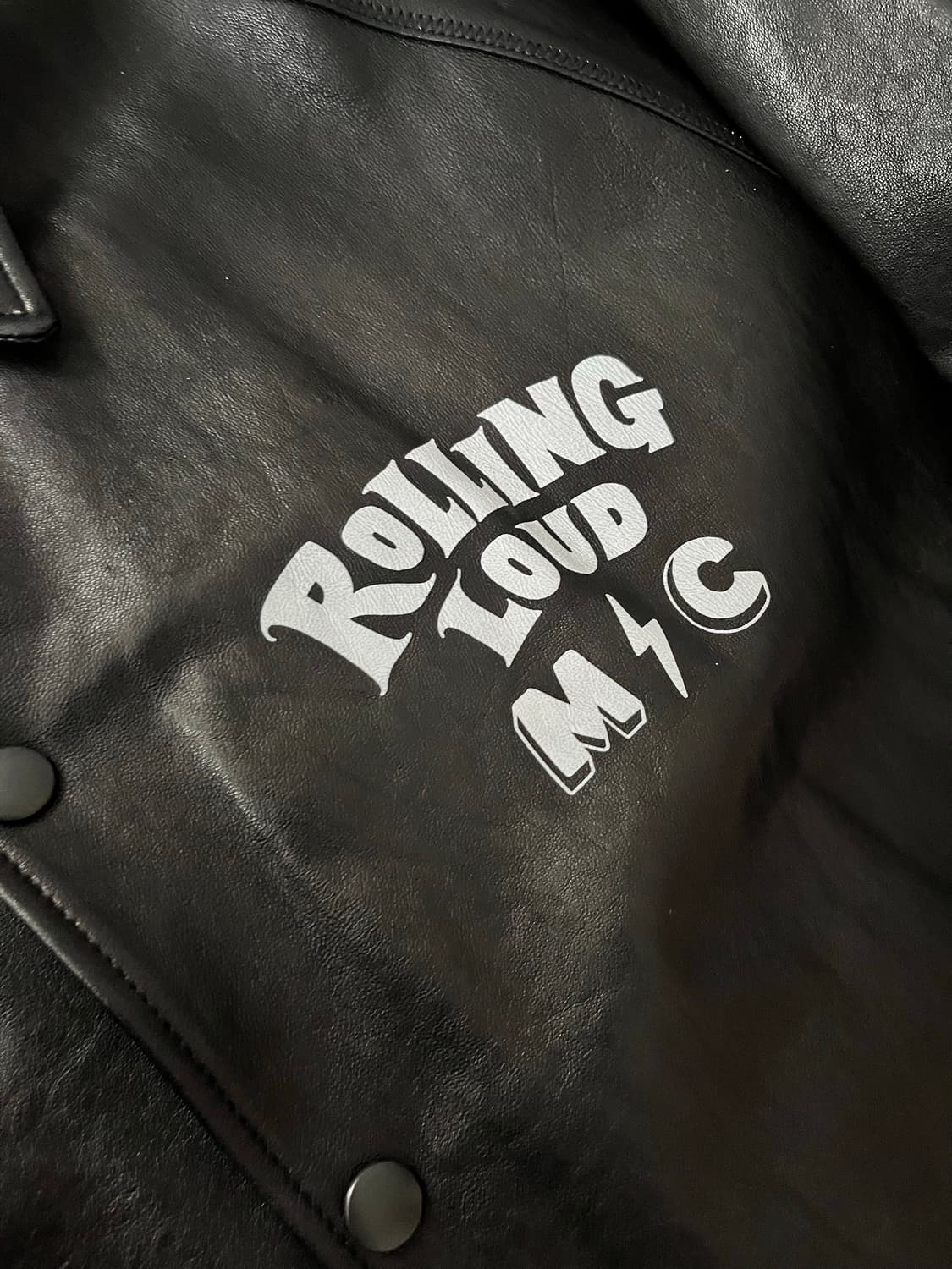 (XL)롤링라우드 레더 코치자켓 상품이미지2
