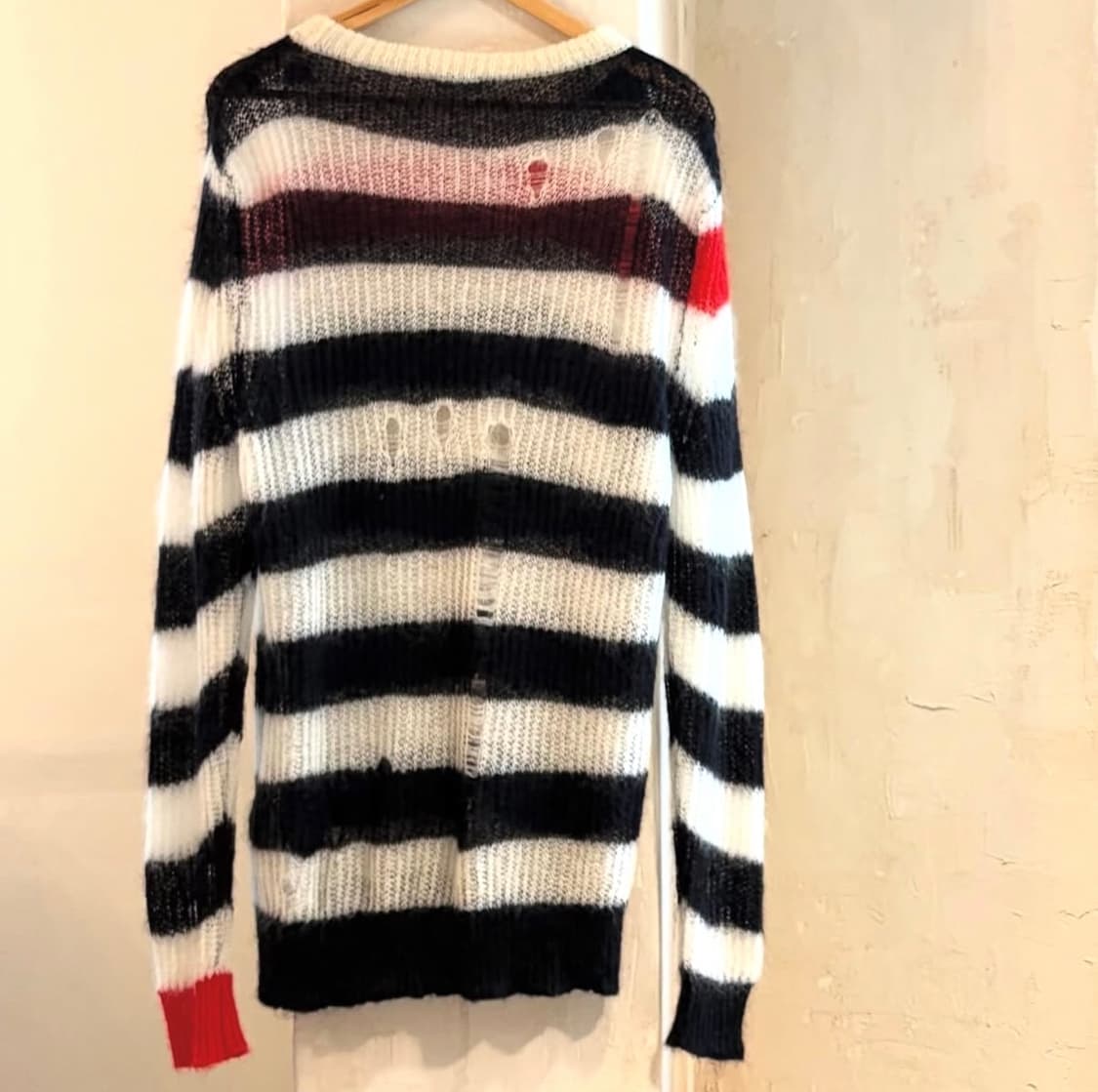 디젤 모헤어 그런지 펑크 스웨터 상품이미지3