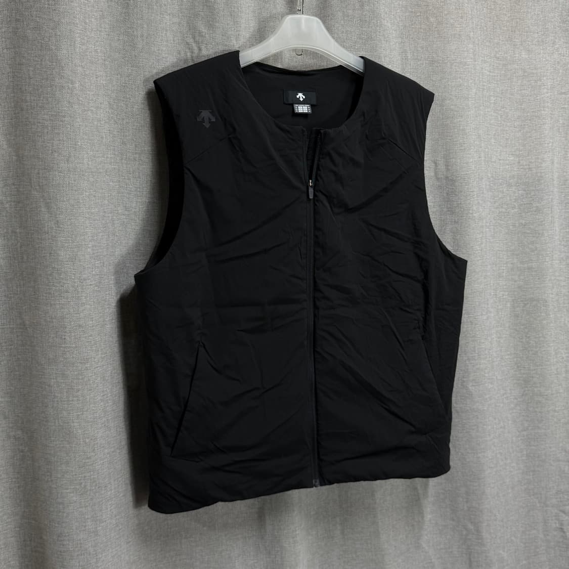 데상트 남성 경량 패딩 집업조끼 자켓 (빅사이즈 115/3XL) 상품이미지2