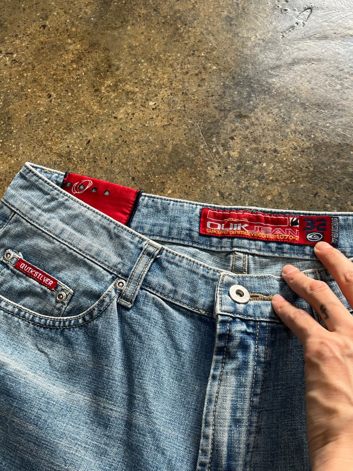 Quik Silver Denim Shorts 상품이미지6