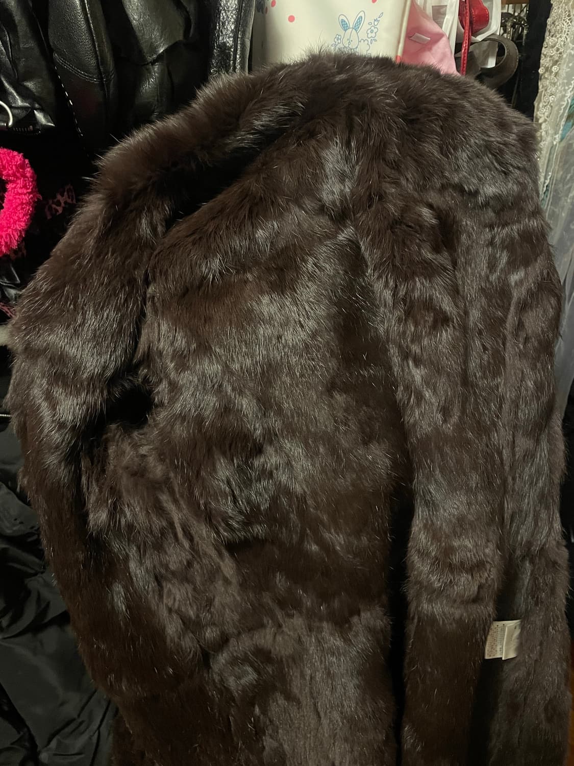 래빗퍼 스웨이드 무스탕 자켓 상품이미지7