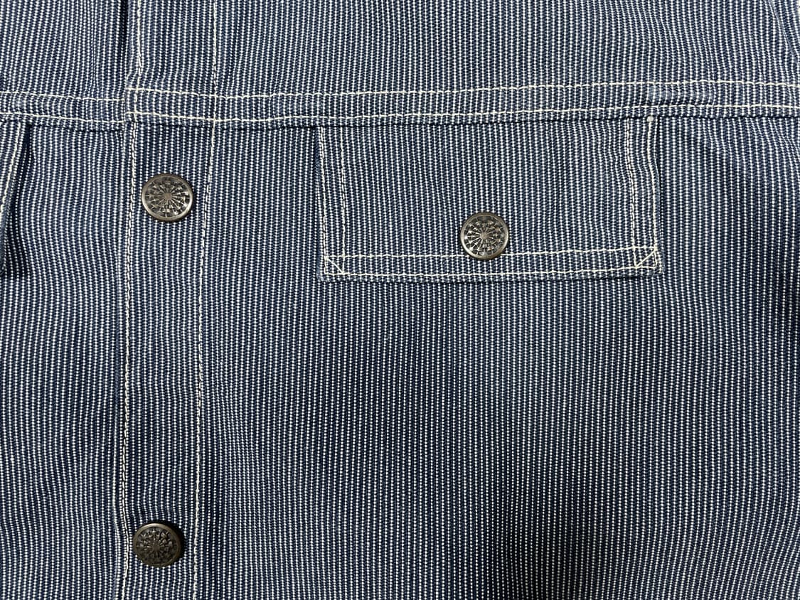 95~100) RRL동일모델 50's 복각 써니스포츠 히코리자켓(일본제) 상품이미지7