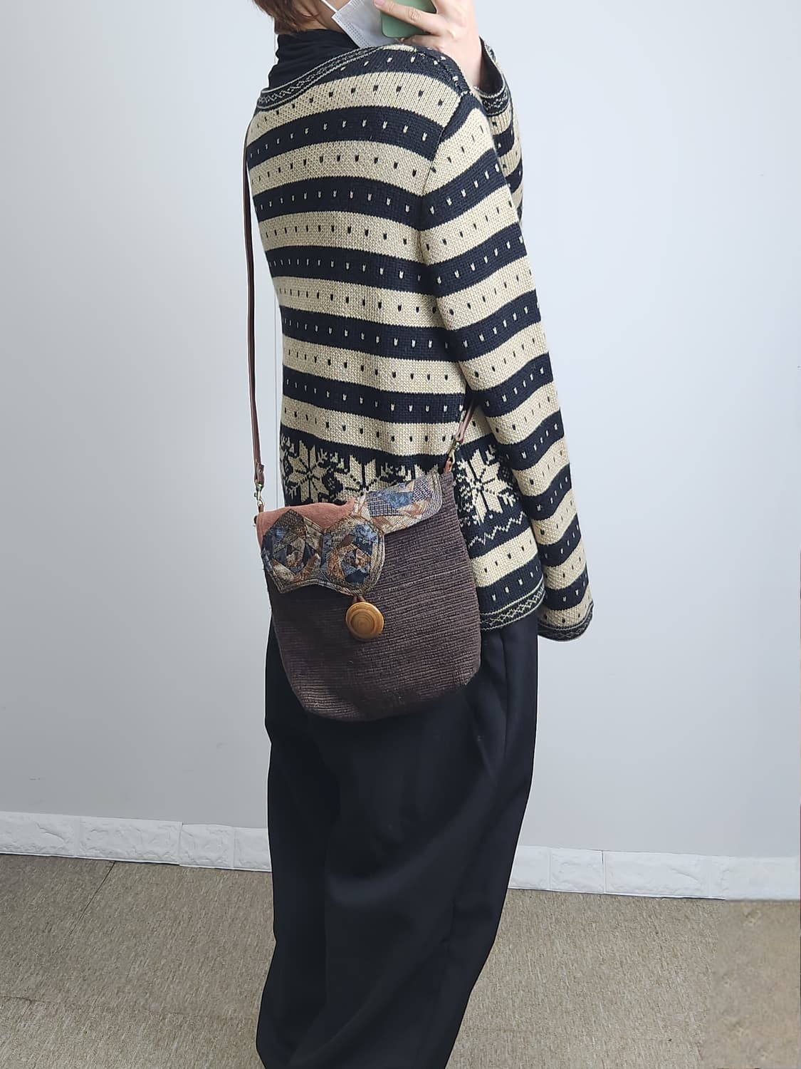 퀼트 크로스백 상품이미지3