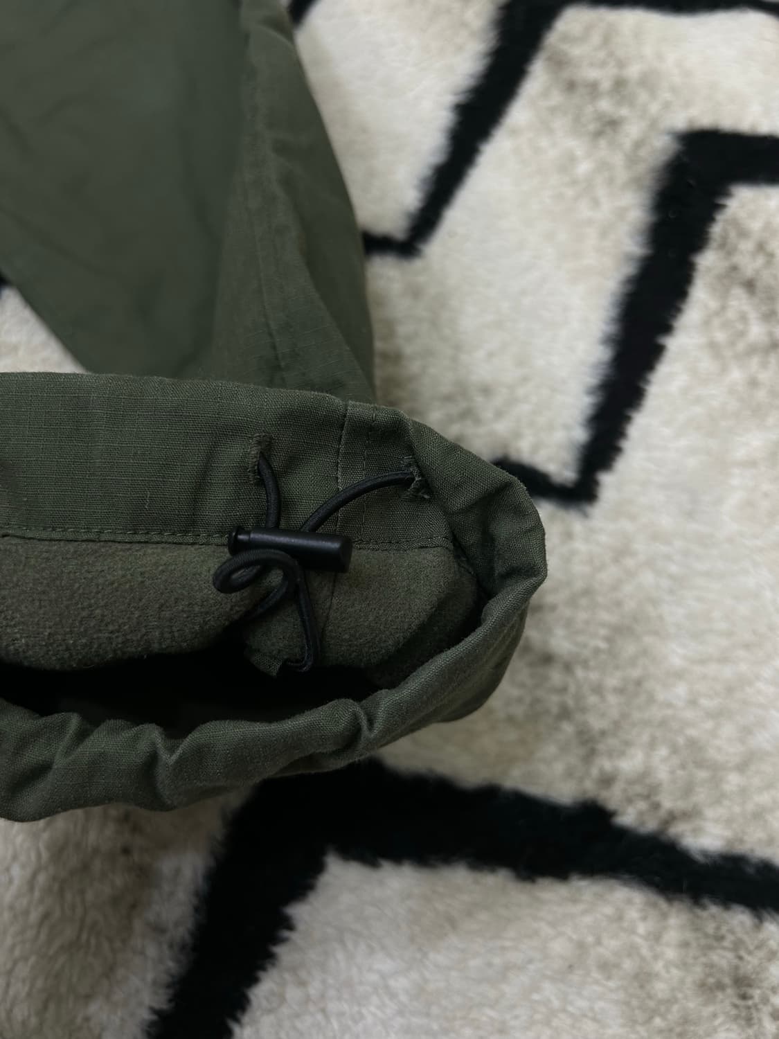 [S]유니클로 히트텍 기어 팬츠/카키/기모 상품이미지3