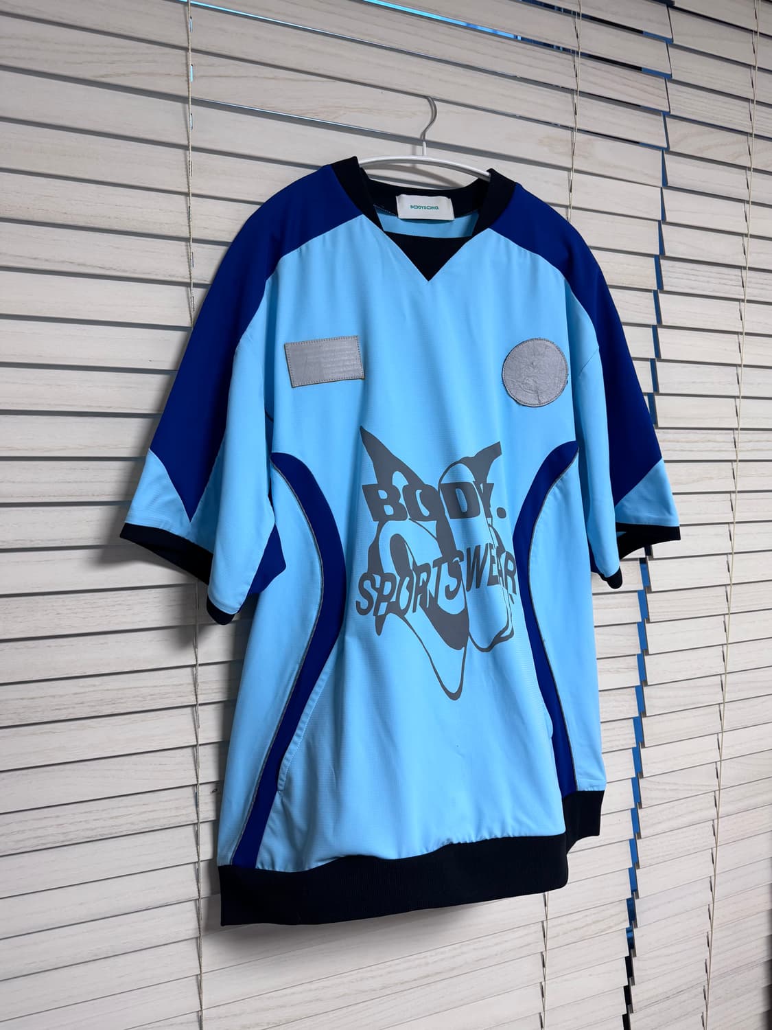 바디송 - 24ss BSS 리플렉티브 스포츠 티셔츠 상품이미지4