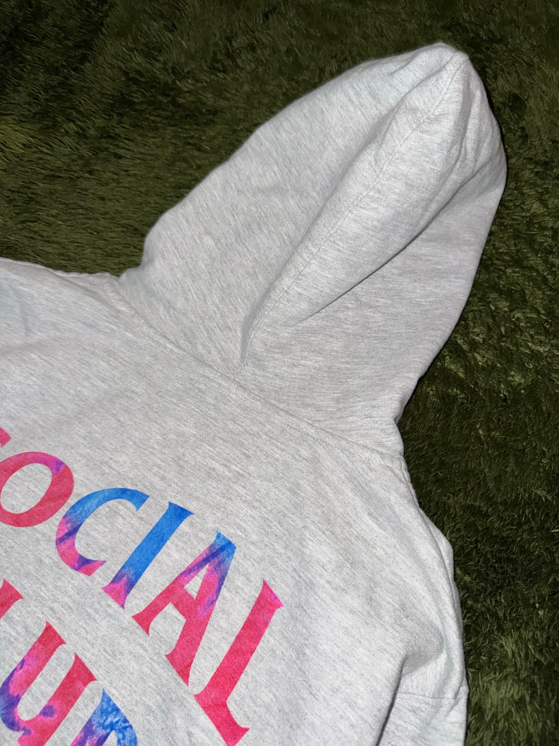 [M] 안티소셜 소셜클럽 20FW 펑키 포레스트 후디 멜란지 상품이미지8