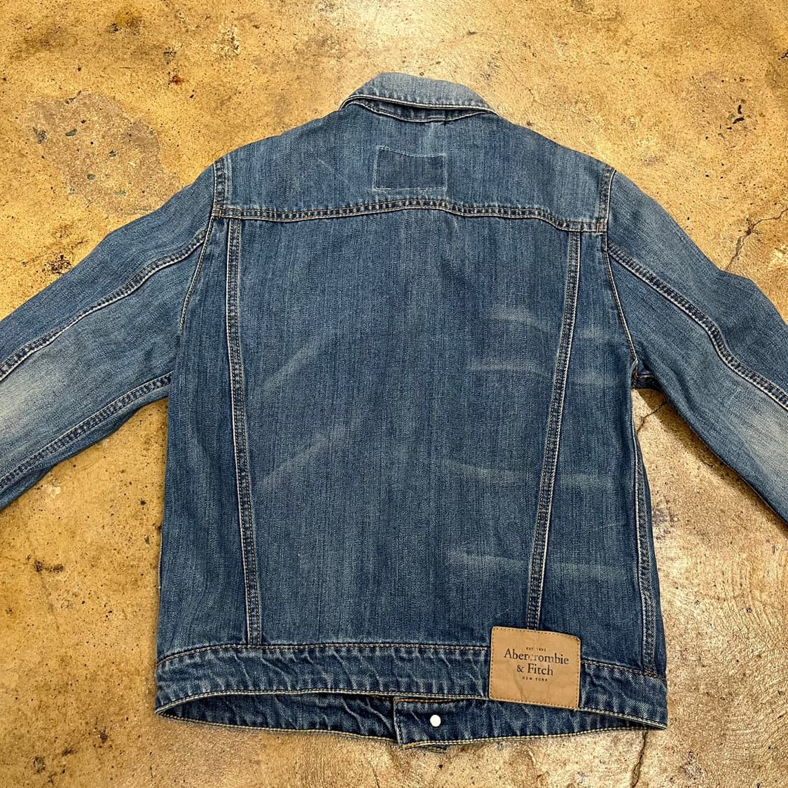 [정품/XS] 아베크롬비 데님 청자켓 b8 상품이미지4