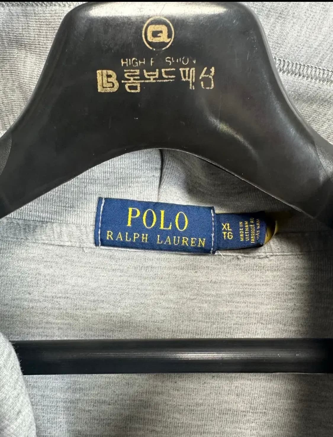 no.134 폴로 랄프로렌 그레이 후드집업 xxl 상품이미지2