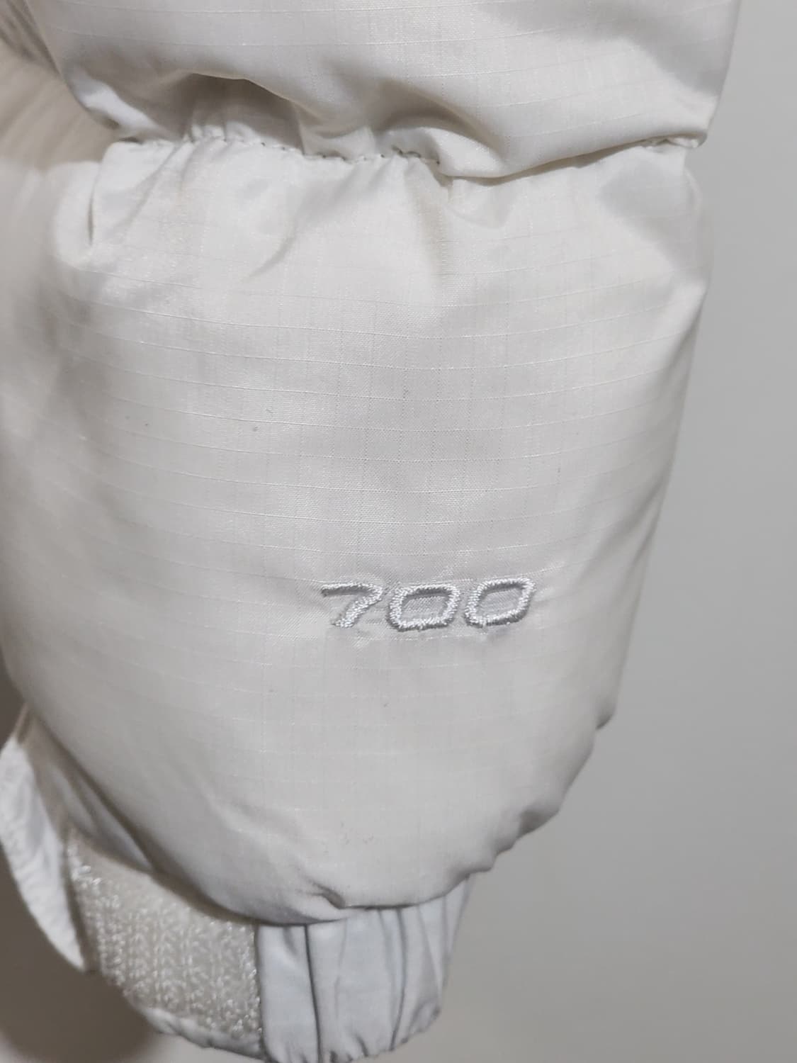 (M) 노스페이스 눕시패딩 점퍼 검흰 투톤  700 다운자켓  상품이미지5