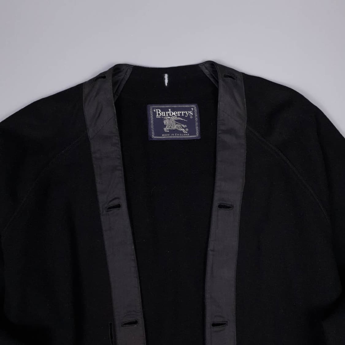 버버리 그레이 이너 노바체크 레글런 코튼 트렌치 코트  상품이미지7