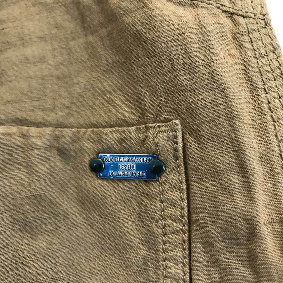 디젤 DIESEL 유틸리티 밀리터리 린넨코튼팬츠 새상품 [33-34] 상품이미지5