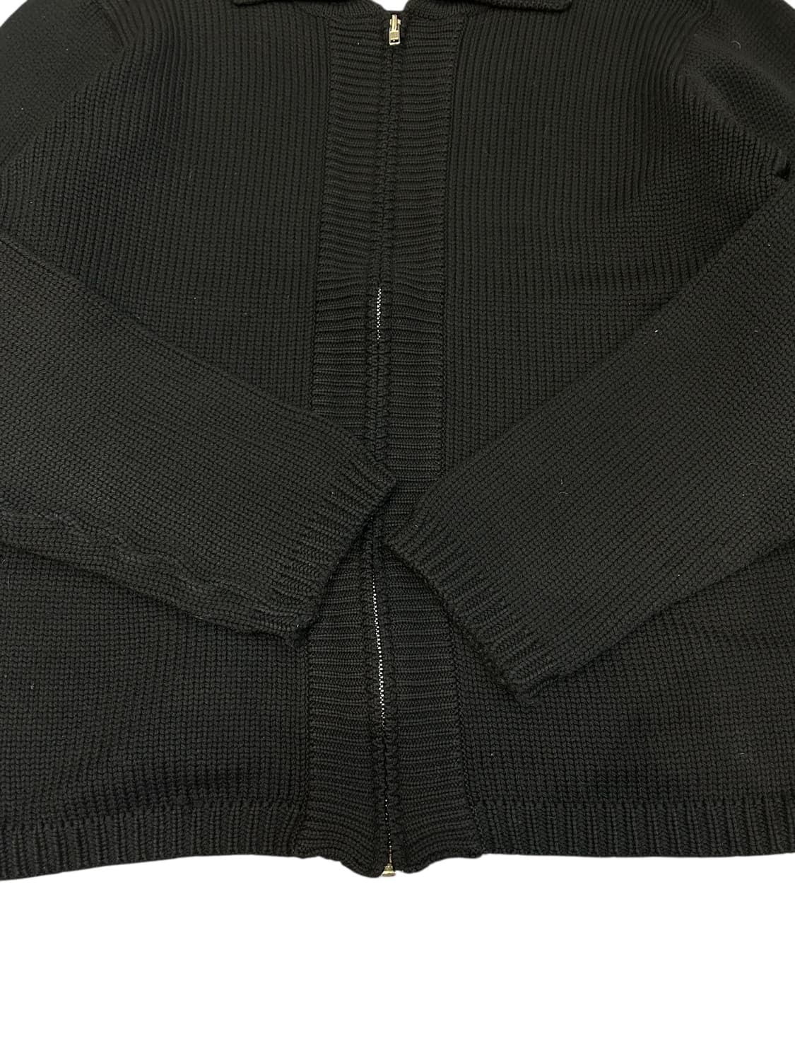 agnes b Zip Wool Knit Cardigan 상품이미지4