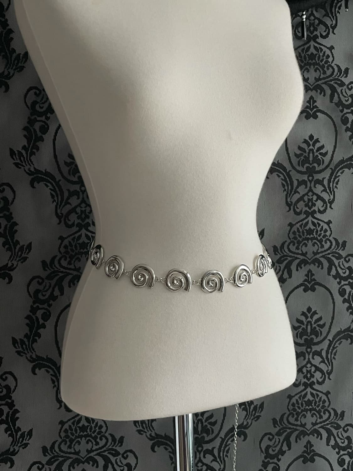 키치 골뱅이 레이어드 체인 벨트  상품이미지5