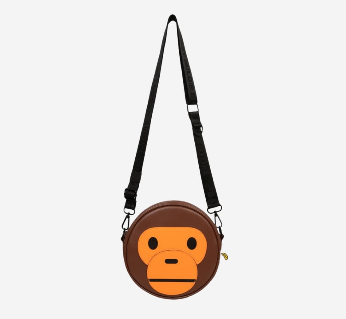 베이프 베이비 마일로 숄더백 브라운 상품이미지1