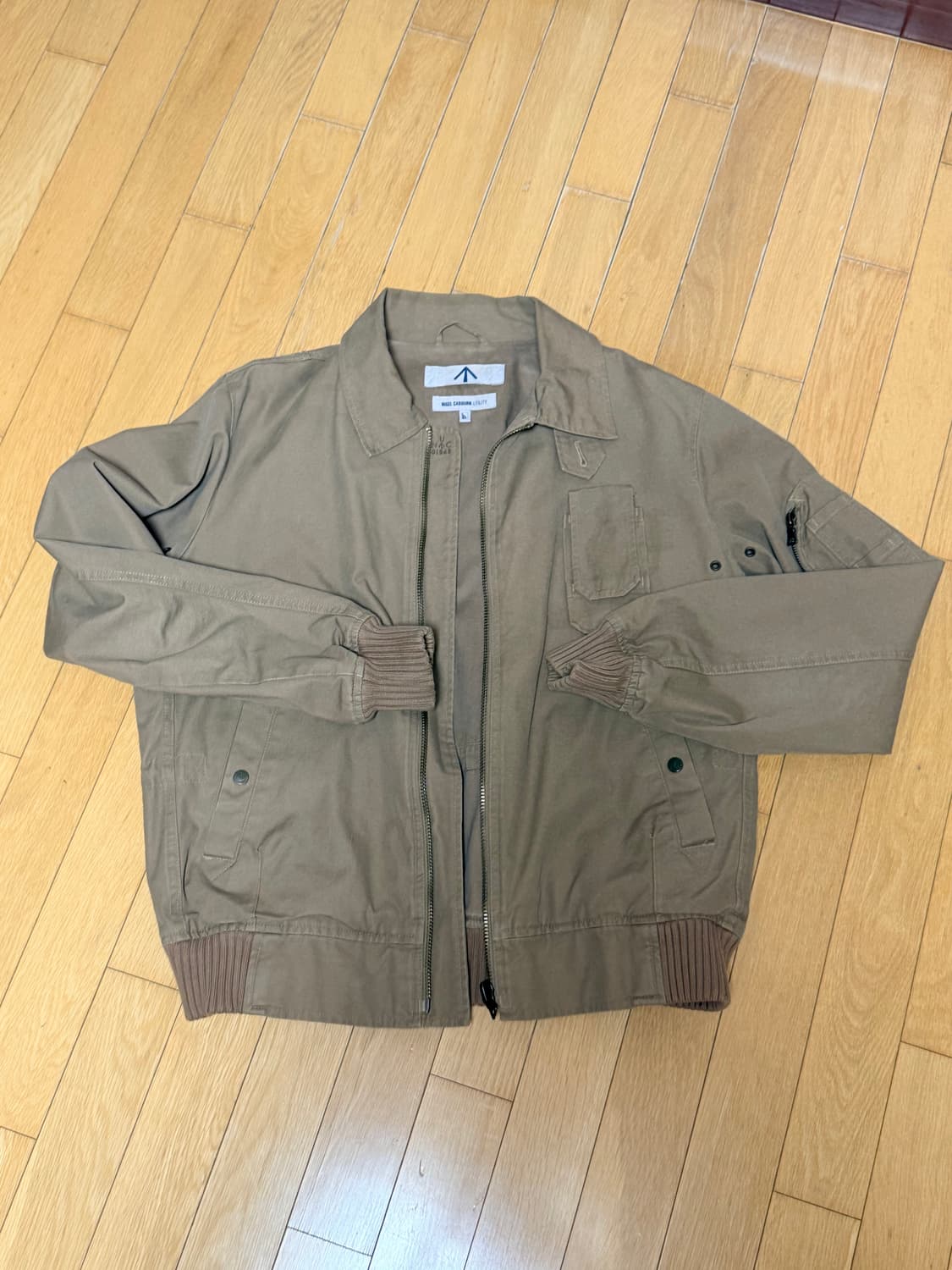 나이젤 카본 Nigel Cabourn Utility 밀리터리 봄버 자켓  상품이미지1