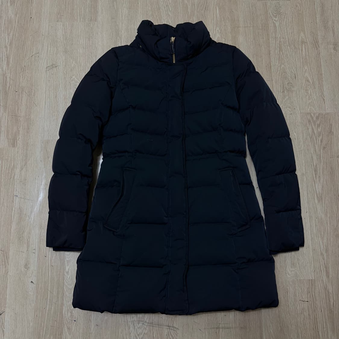 헤지스 여성 프리미엄 구스다운 롱패딩 XS/85  상품이미지1