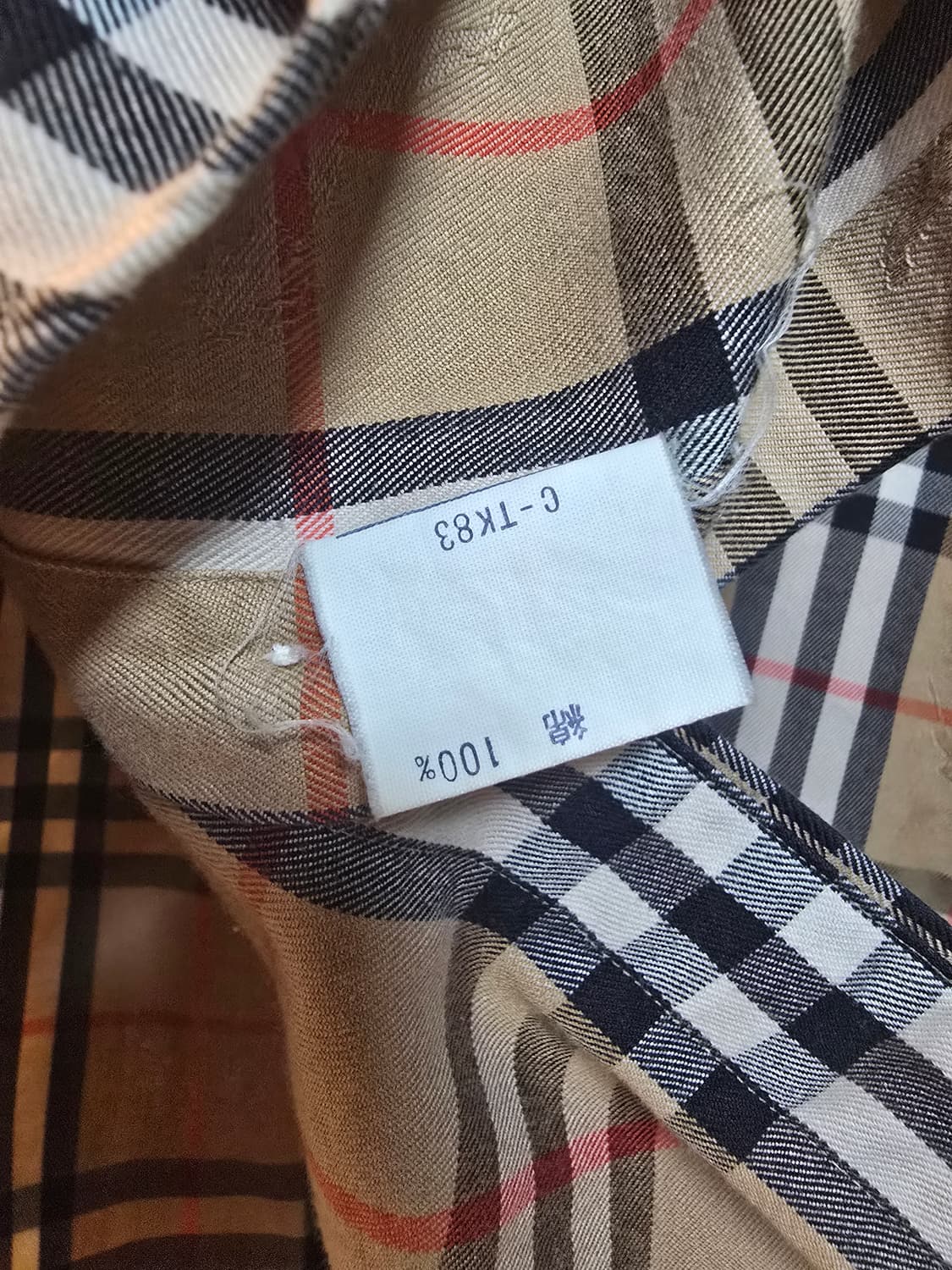 버버리 노바체크셔츠 상품이미지3