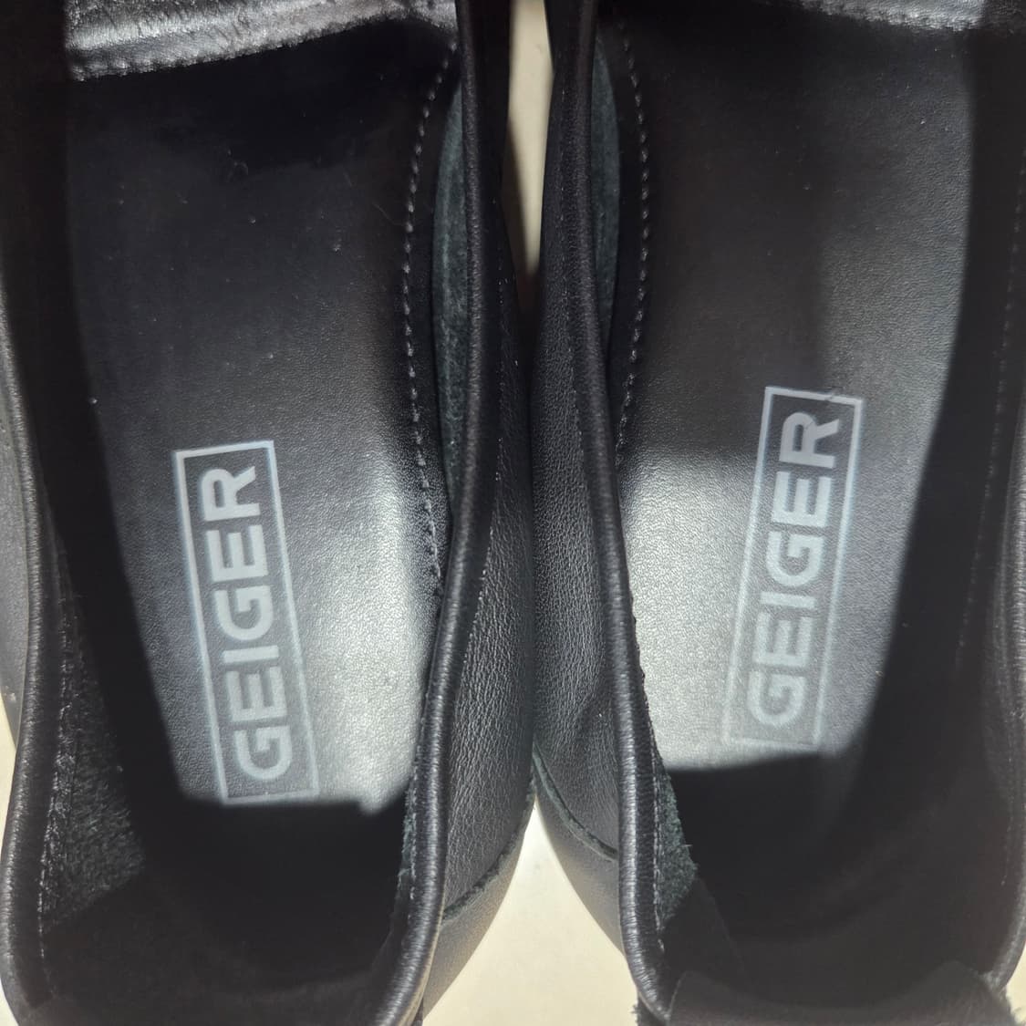 GEIGER 가이거 천연가죽 에델 하이 플랫슈즈 상품이미지3