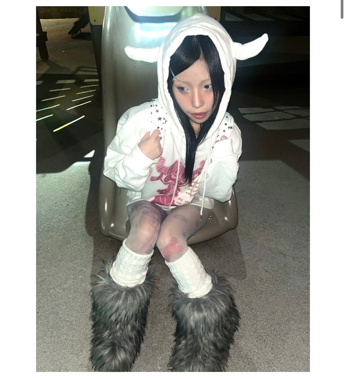 하이 호 체리 hApPy 2K26 Hoodie 후드티 상품이미지2