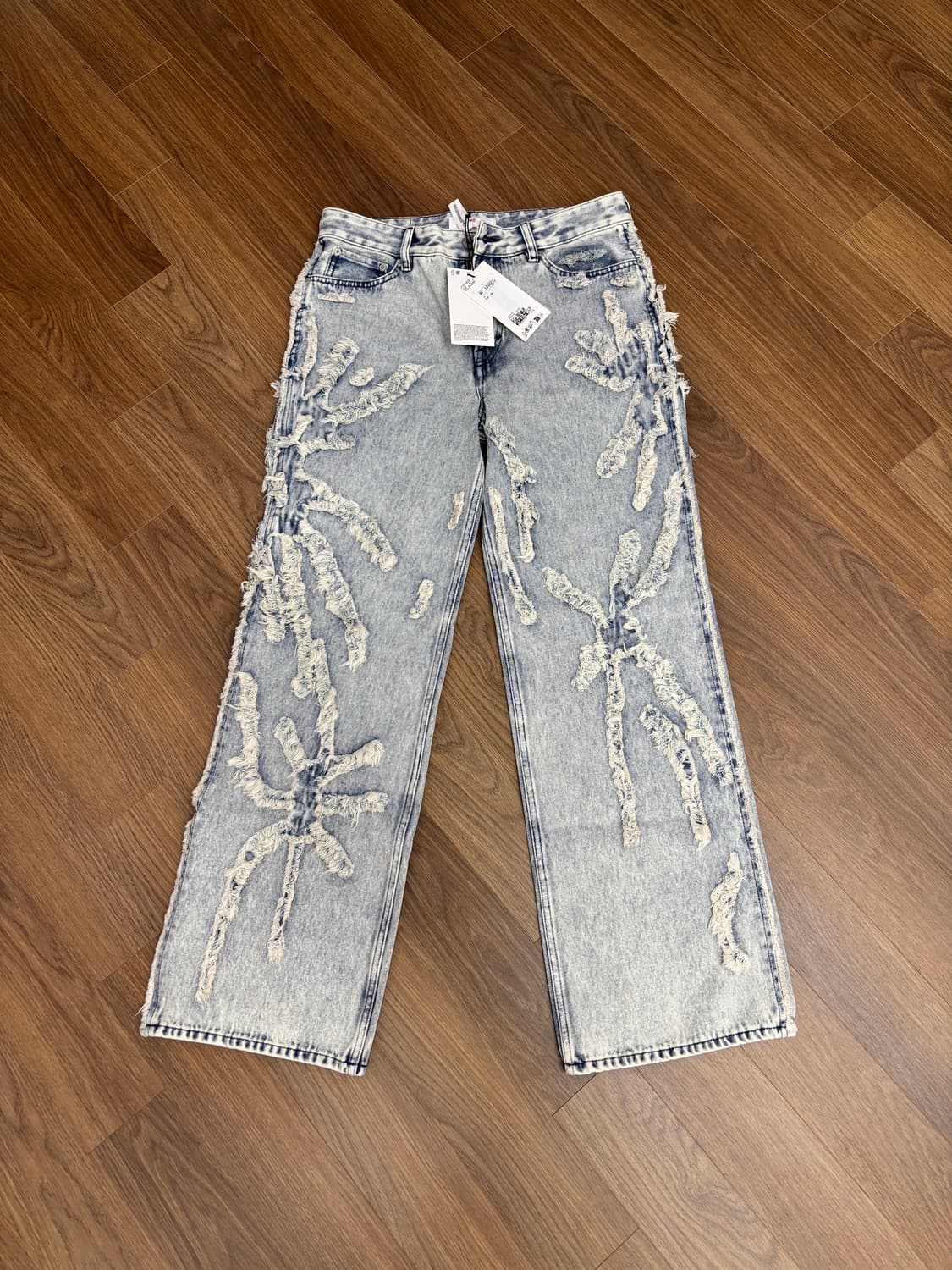 글렌마틴스 h&m x glenn martens 데님 진 44 상품이미지3