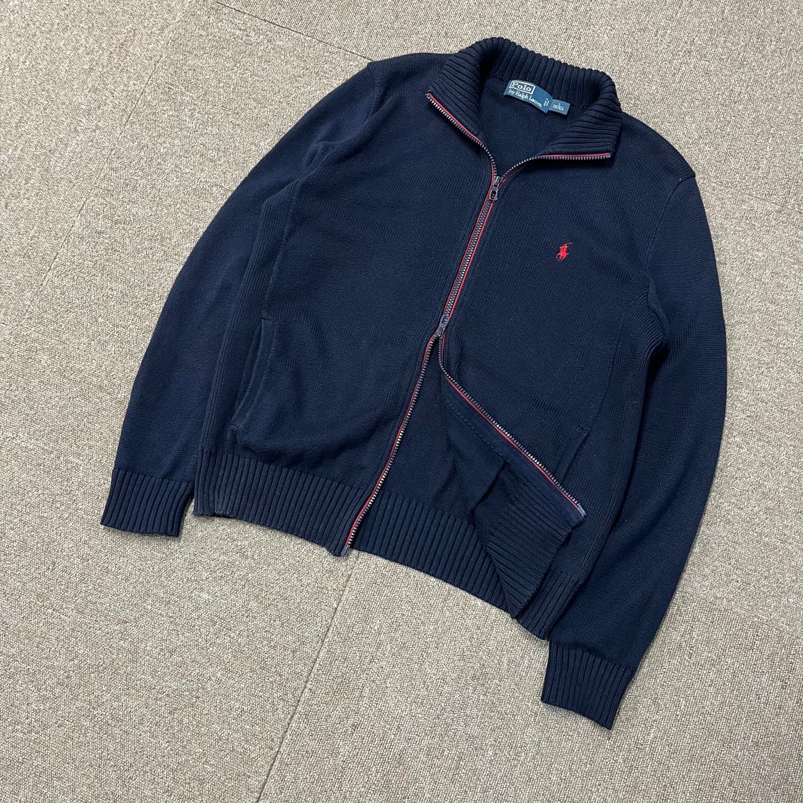  폴로 랄프로렌 투웨이 니트집업 상품이미지1
