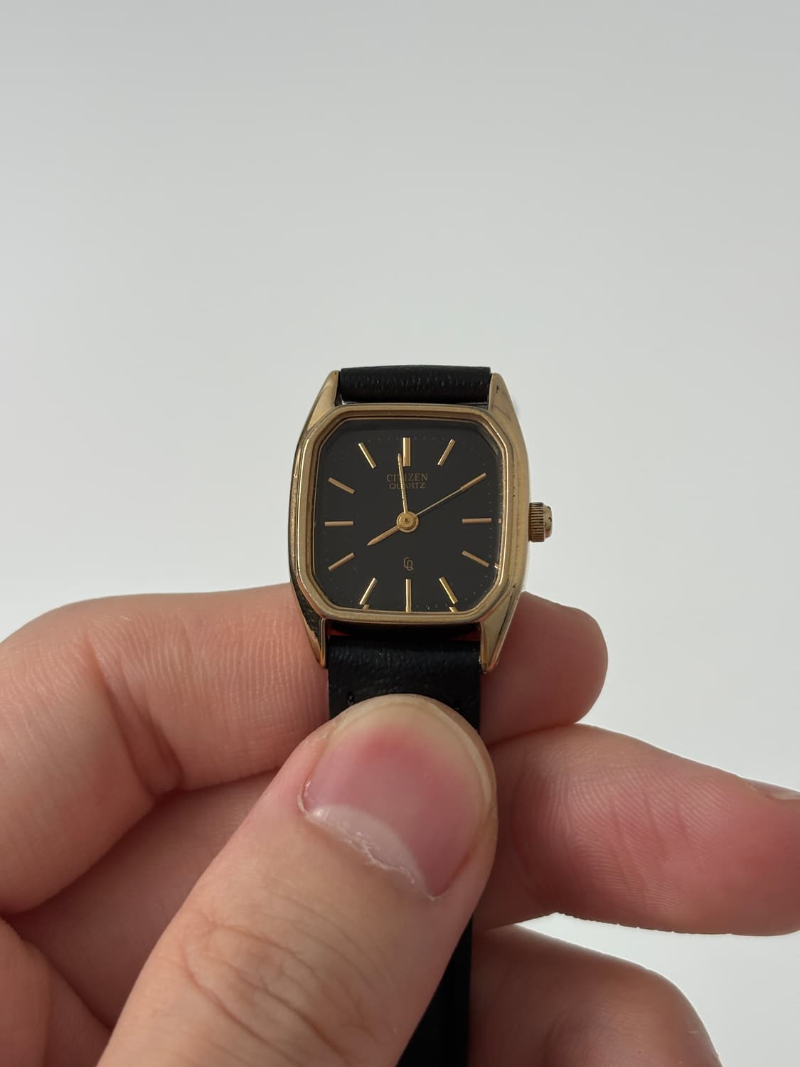 1980s CQ Black Dial Square Ladies Quartz 상품이미지2