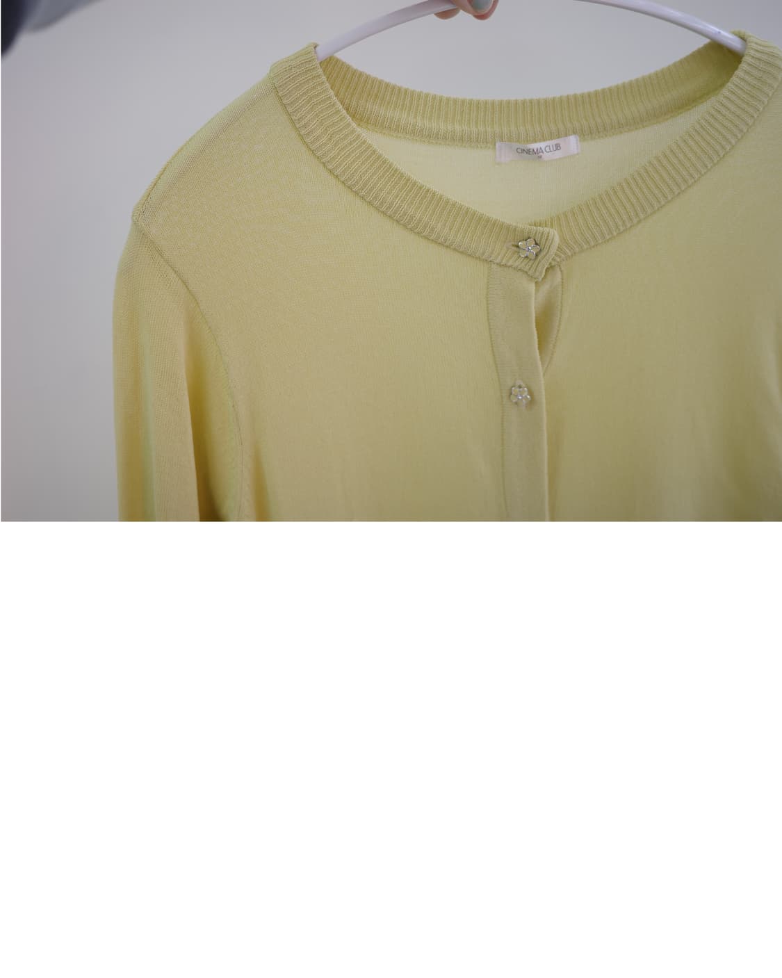 Cinema club lemon cardigan 상품이미지5